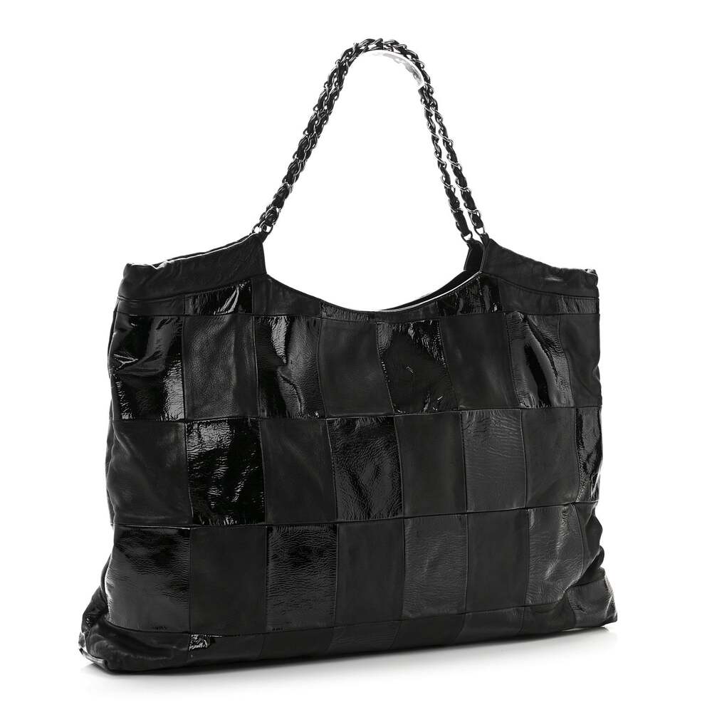 Chanel Patent Patchwork Large Brooklyn #229278c12b - image 3